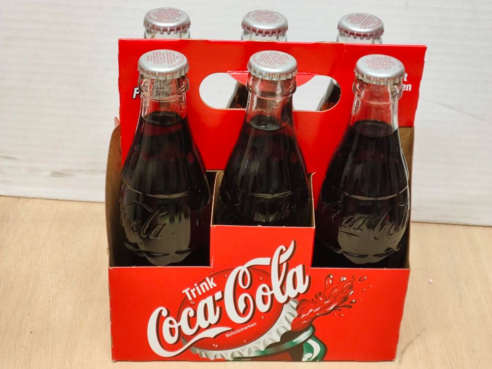 Coca-Cola 6-Pack Flaschen - Relief, Deutschland 2000 | Kaufen auf Ricardo