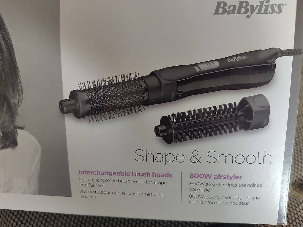 BaByliss Piastre & Arricciacapelli: Babyliss Warmluftbürste Shape Smooth AS82CHE – Usato da Wohlen AG venduto da gnabbr 3