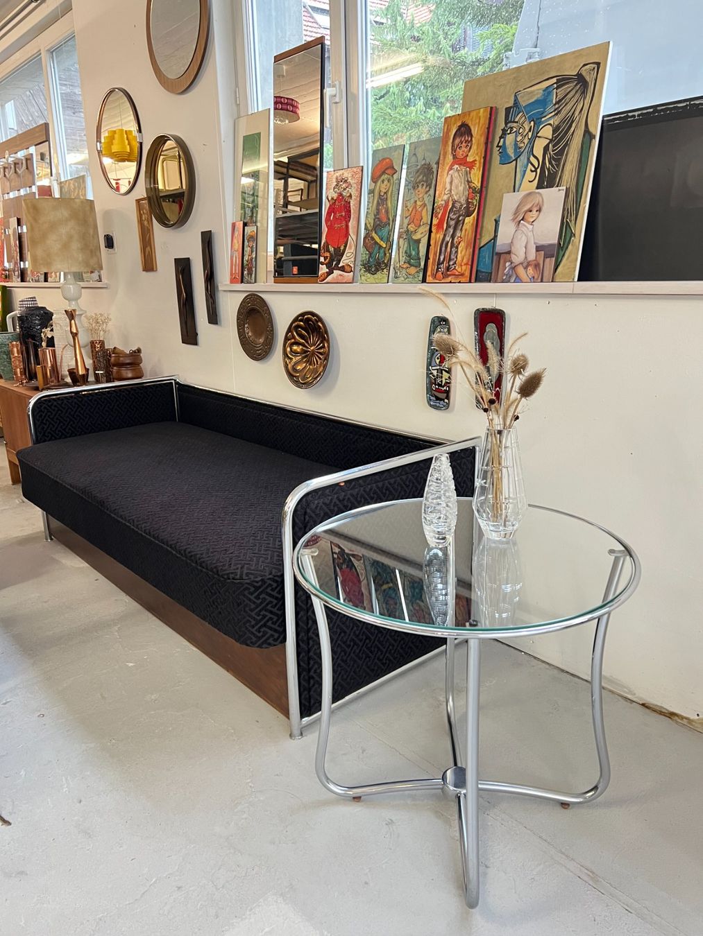 Tische: Bauhaus Chrom-Coffeetable I 50er Jahre – Gebraucht aus Walzenhausen von stilvollwohnen 9