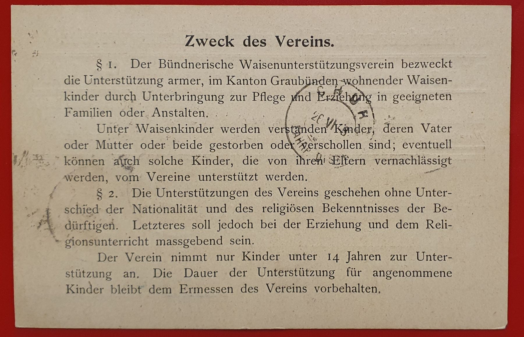 Tous les timbres: Ganzsache mit Aushilfsstempel SCHIERS 1908 – D'occasion à Kreuzlingen par Rschweiz1 1