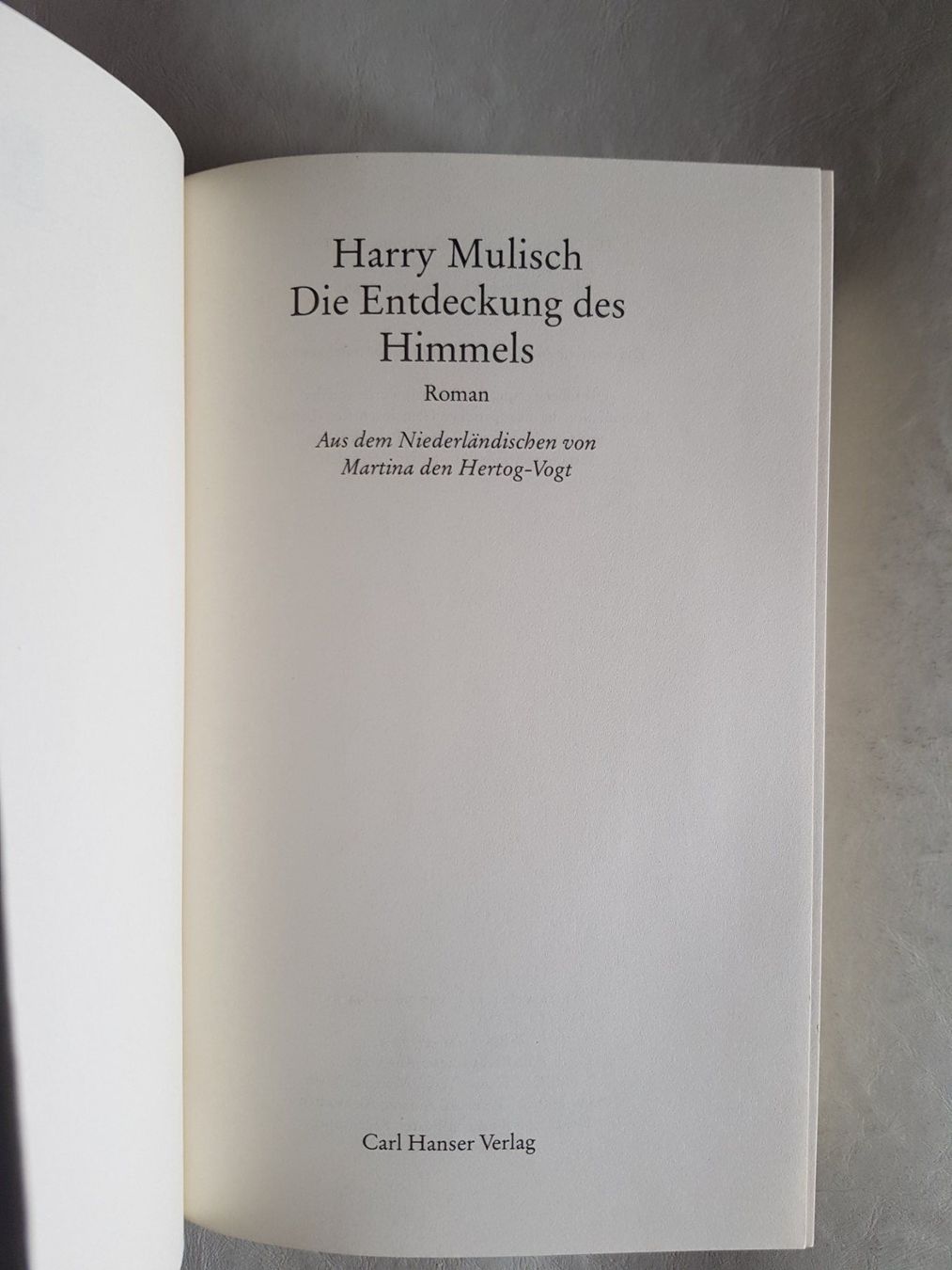 Libri: Harry Mulisch - Eine Entdeckung des Himmels - 1993 – Usato da Walterswil BE venduto da Lonitti 7