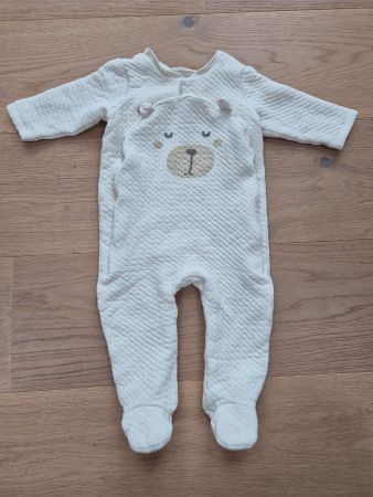 Pyjama Benetton, Gr. 68, weiss