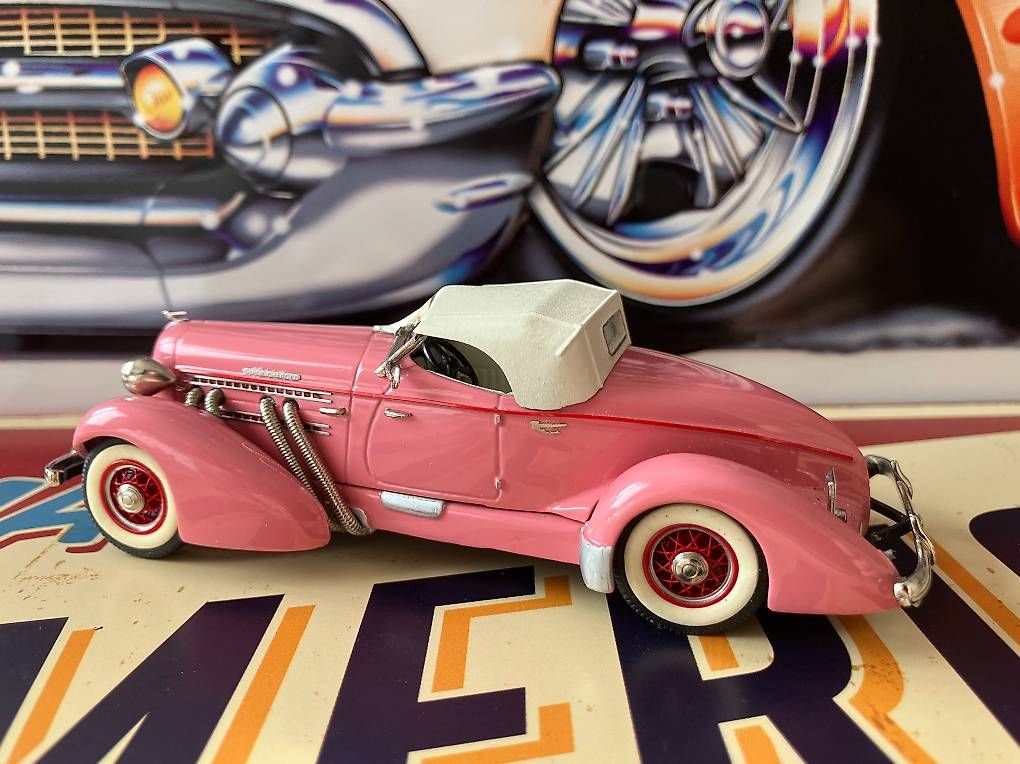Modellini d'auto: Auburn Boattail 1935 – Nuovo e nell'imballaggio originale da Siebnen venduto da moparperform 3