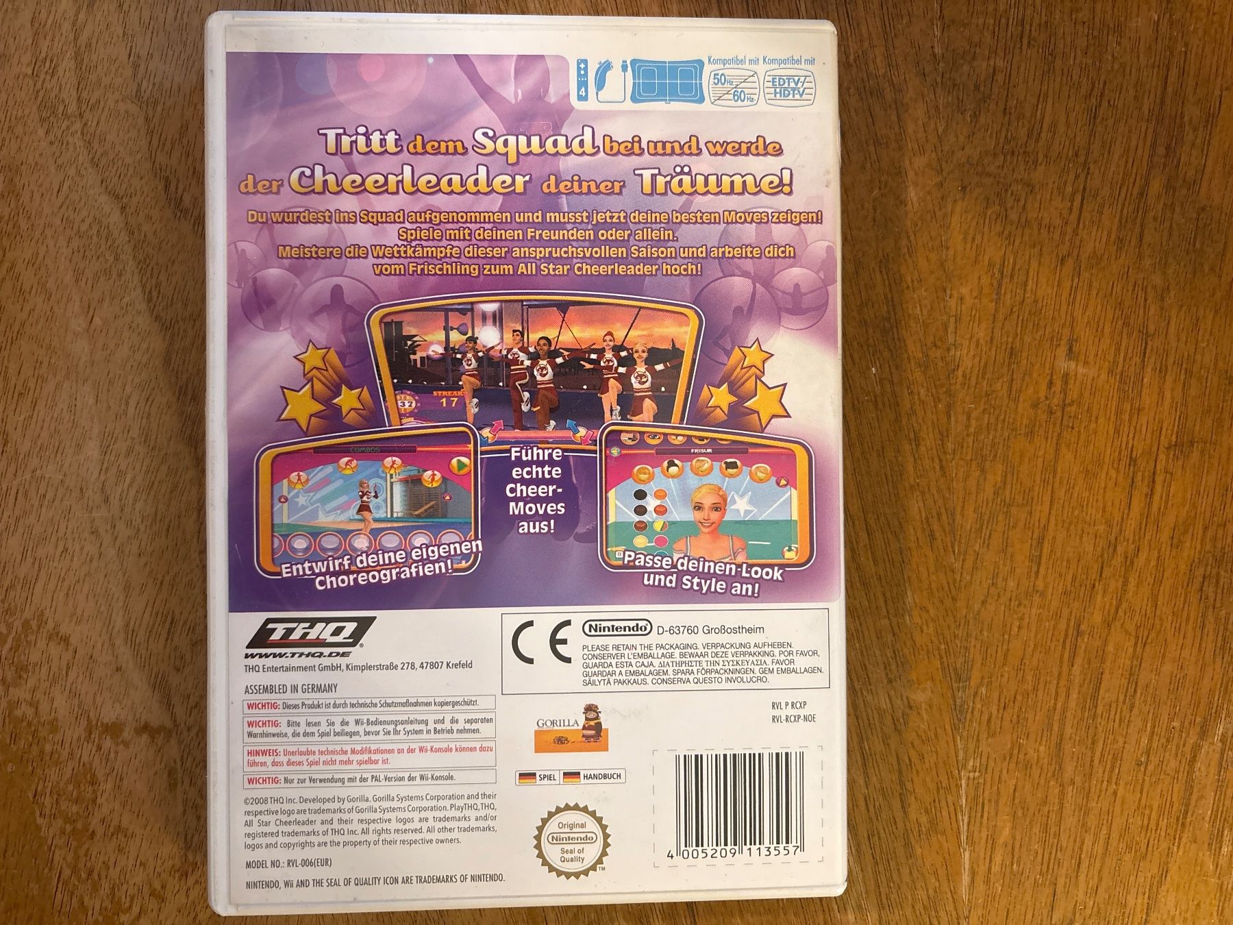 Nintendo Giochi: ALLSTAR CHEERLEADER - NINTENDO WII – Usato da Zürich venduto da hiddentreasures_zh 1