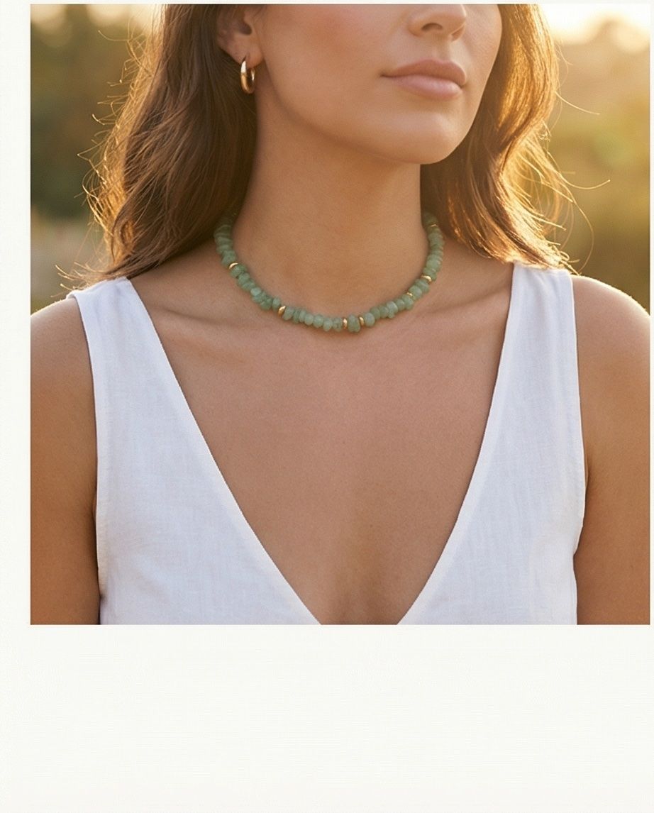 Catenine: Elli AVENTURIN CHOKER  Collier - Neuf – Nuovo (secondo la descrizione) da Vuisternens-Romont venduto da gol_xp6p 2