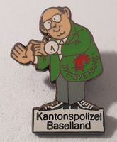 AA067 - Pin Kantonspolizei Baselland Bye Bye Hansi Aufl. 500