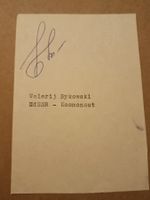 Waleri Bykowski †2019 - handsigniert - Kosmonaut