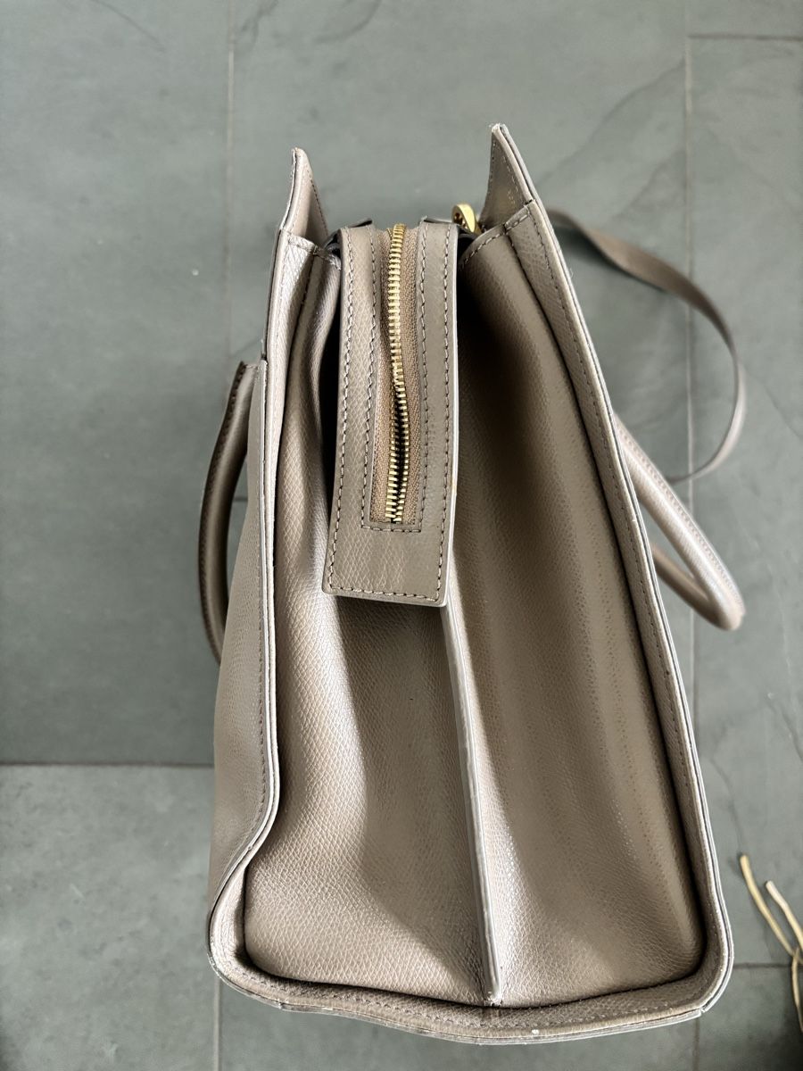 Alemi Borse: Ameli / Alemi Central in greige mit Clutch – Usato da Zollikon venduto da DomisThings 4