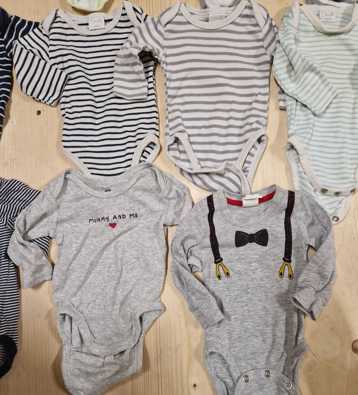 Lotti & Set di vestiti: 16 Langarm Bodys Gr 50/56 – Usato da Dreien venduto da vaniih93 2