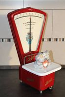 Bilancia BERKEL modello B 500 grammi restaurata