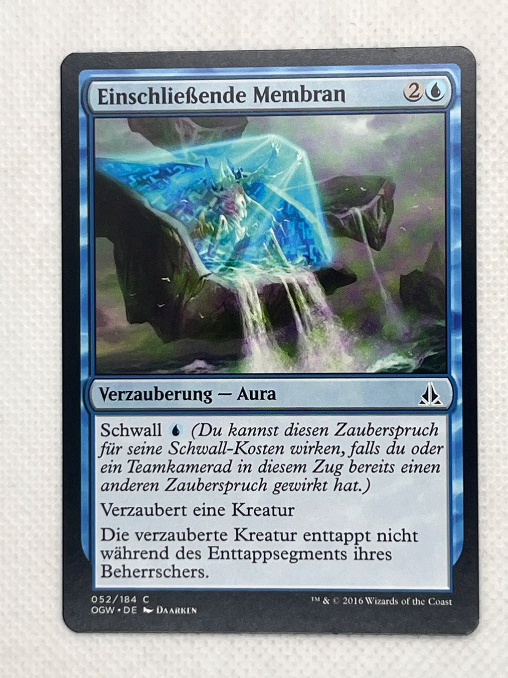 Magic The Gathering Cartes à collectionner: MTG Einschließende Membran OGW 052 Deutsch Common – D'occasion à Hinterkappelen par Kim1992
