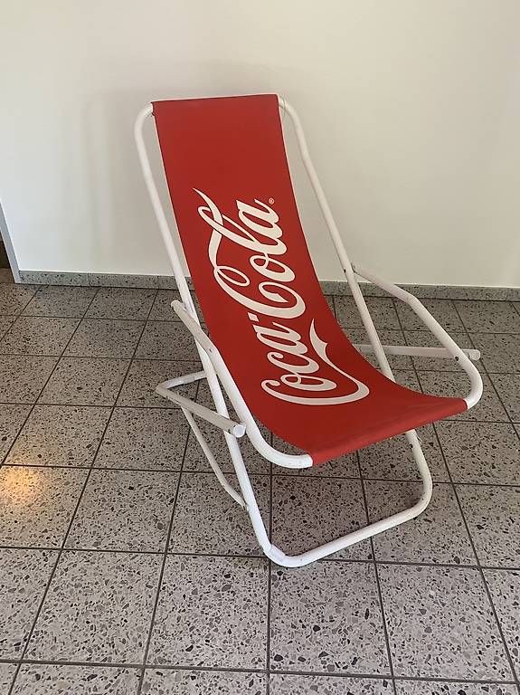 Liegen & Liegestühle: Cooler original Coca Cola Vintage Liegestuhl – Gebraucht aus Rothrist von Oddymanliane 1