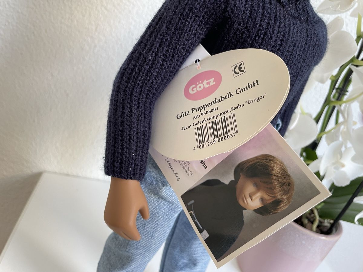 Götz Puppen: Sasha Puppe Gregor von Götz – Neu (gemäss Beschreibung) aus Emmenbrücke von Mizuwyss 2