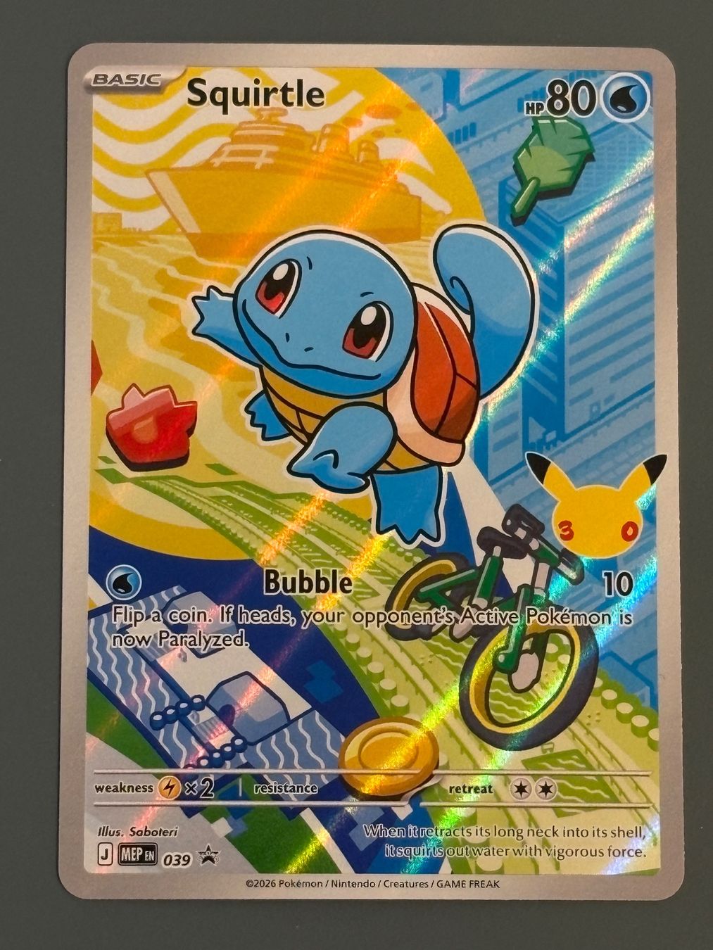 Pokémon Carte collezionabili: Squirtle - MEP - ENG – Nuovo (secondo la descrizione) da Seewen SZ venduto da Pokeace93