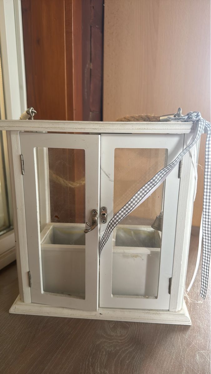 Alle Dekorationen: <Schönes Windlicht Shabby Chic> – Gebraucht aus Heimberg von Lilaloli