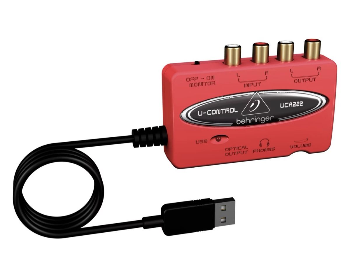Behringer Studioequipment: Audio Interface Behringer U-Control UCA202 rot gebraucht – Gebraucht aus Aarau von SellOne