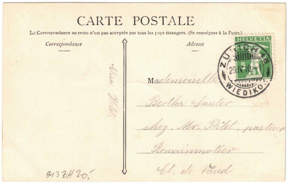 Cartoline postali: Zürich - Dolder mit Standseilbahn – Usato da Binningen venduto da Mountainrider 1