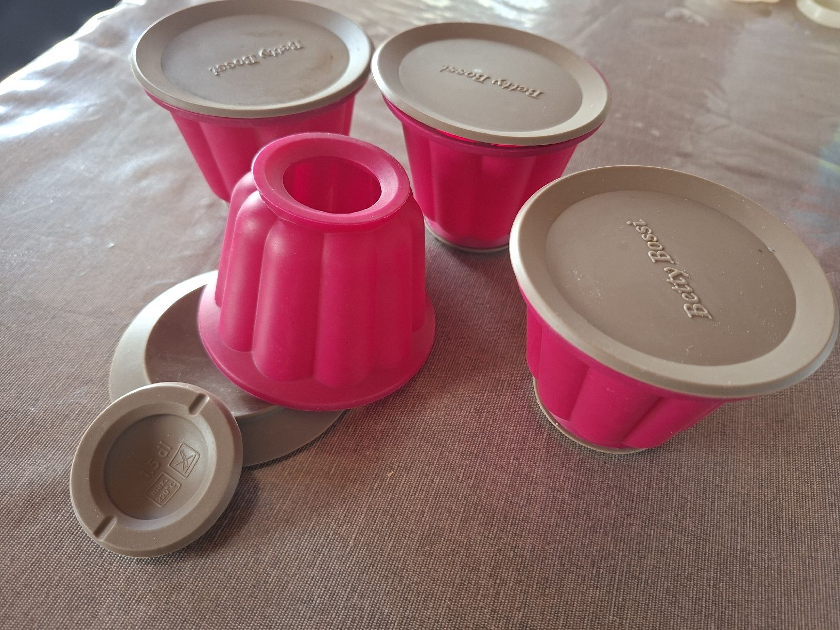 Betty Bossi Teglie da forno: 4 moules pour flans  – Usato da Montmollin venduto da islachat 1