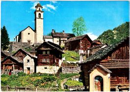 BOSCO-GURIN (1506m) das deutschsprachige WALSERHOF im TESSIN