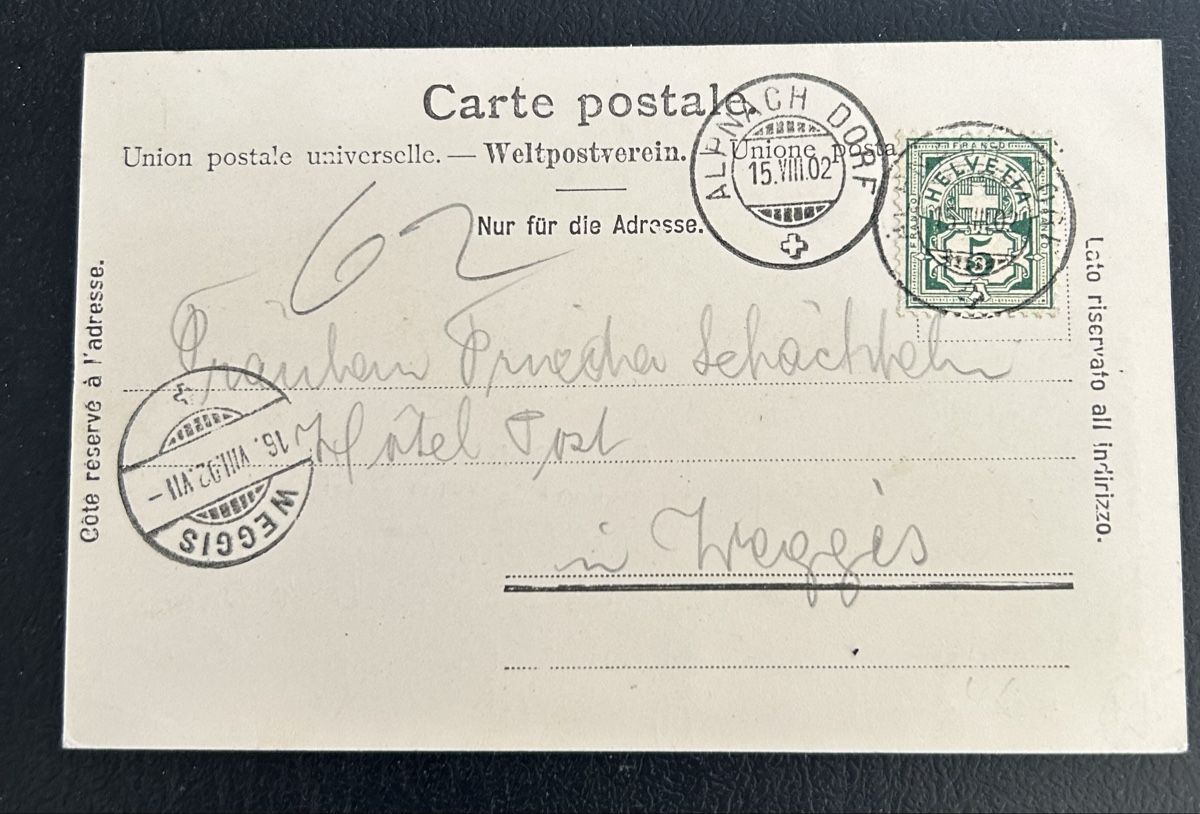 Cartoline postali: Gruss aus Alpnach Dorf – Usato da Horw venduto da Tellbub 1