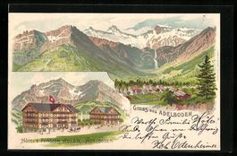 Litho Adelboden, Hotel, Pension Adler, P