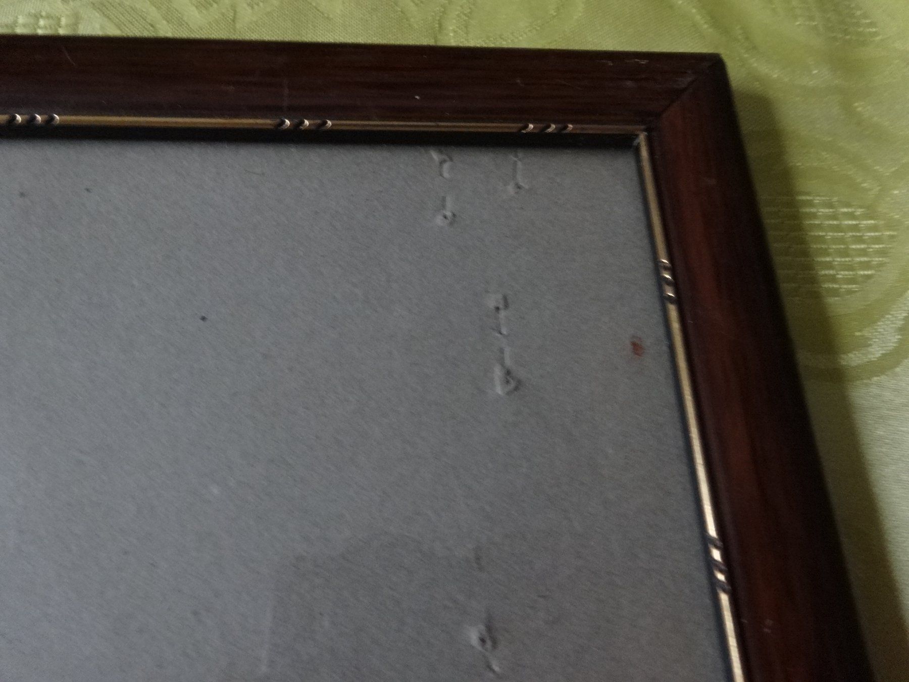 Cornici: 2 grands cadres anciens avec verre – Usato da Biel/Bienne venduto da milamila02 3