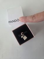 Pandora Charm Einkaufstasche Herz neuwertig