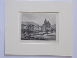 Appenzell Stahlstich Rohbock