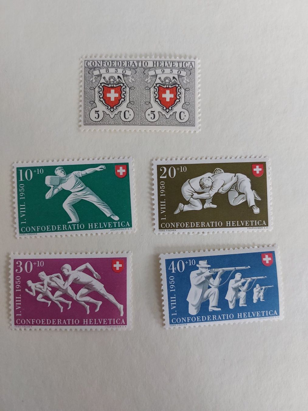 Tutti i francobolli: 100 Jahre Eidgenössische Post – Nuovo (secondo la descrizione) da Sarmenstorf venduto da SCBern76 1