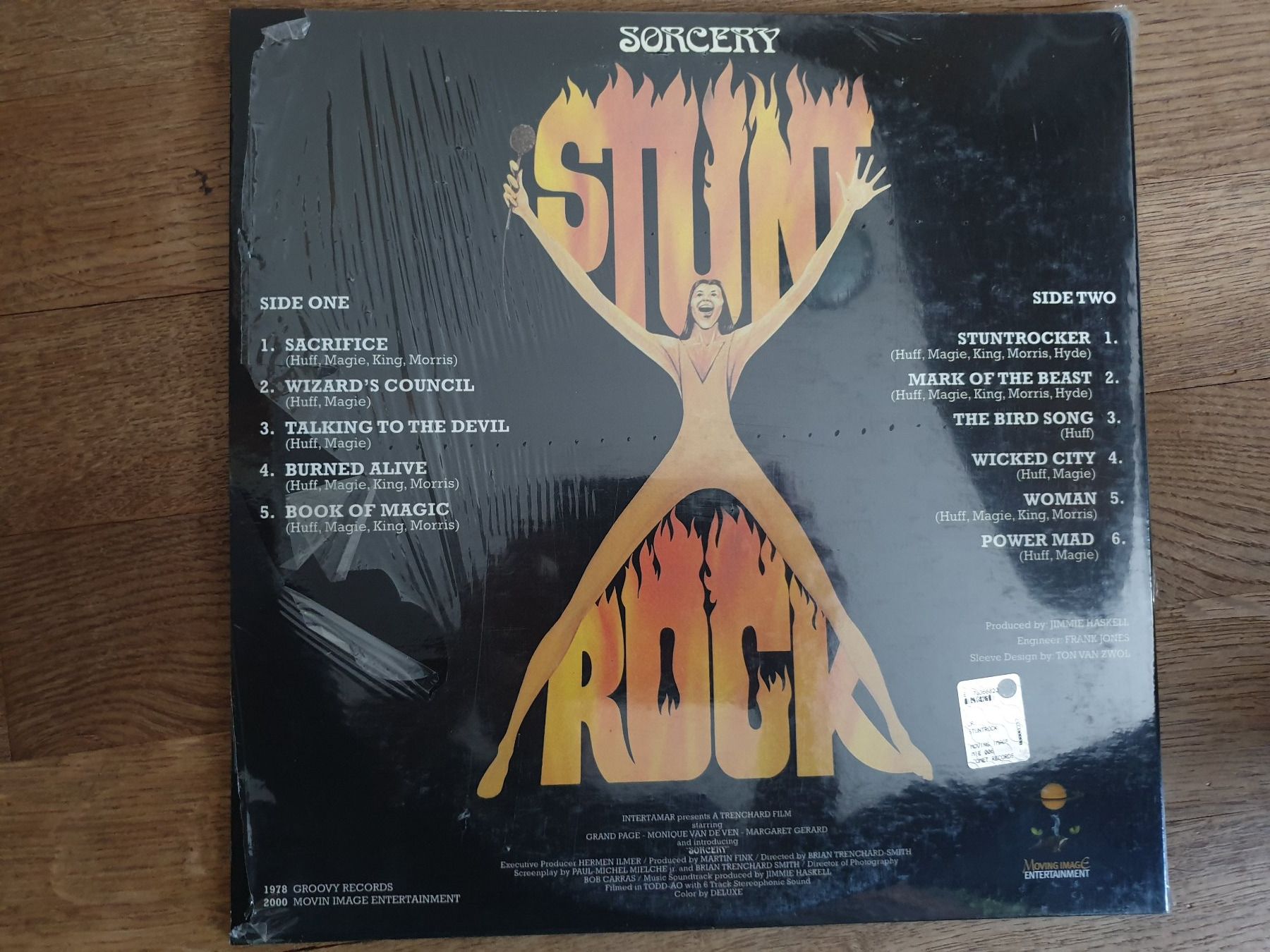 Dischi in vinile: Sorcery  Stunt Rock Original Soundtrack – Usato da zürich venduto da ultraviolet 1