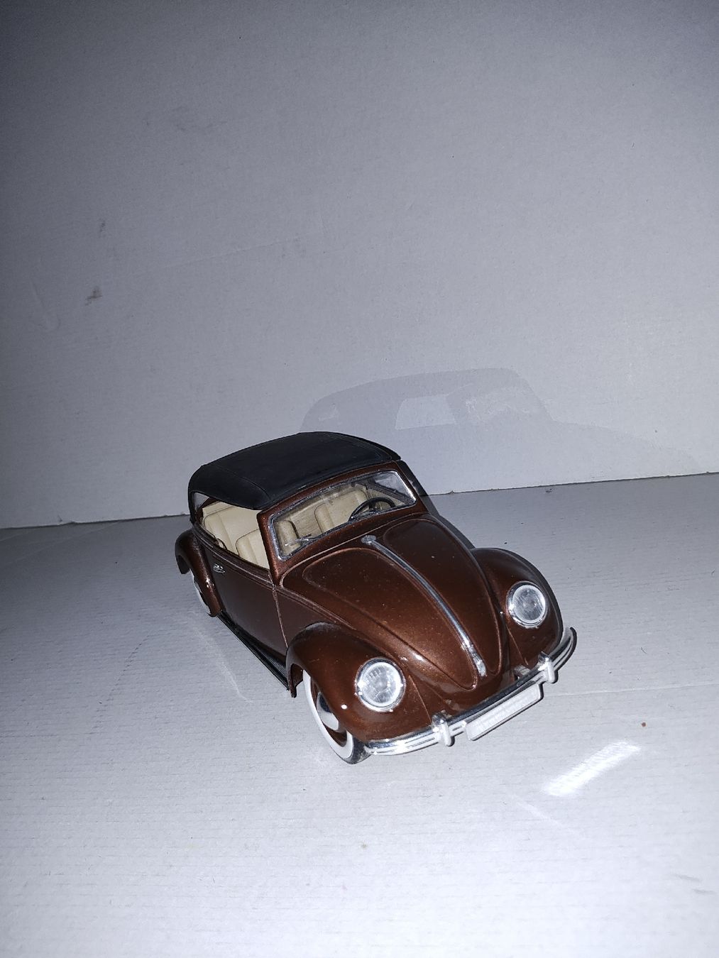 Volkswagen Modellautos: VW Käfer Cabriolet Modellauto, Braun, – Gebraucht aus Boniswil von 1988liringreen 2