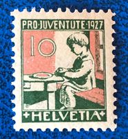 Nr.J 42 Pro Juventute UNGESTEMPELT 1927