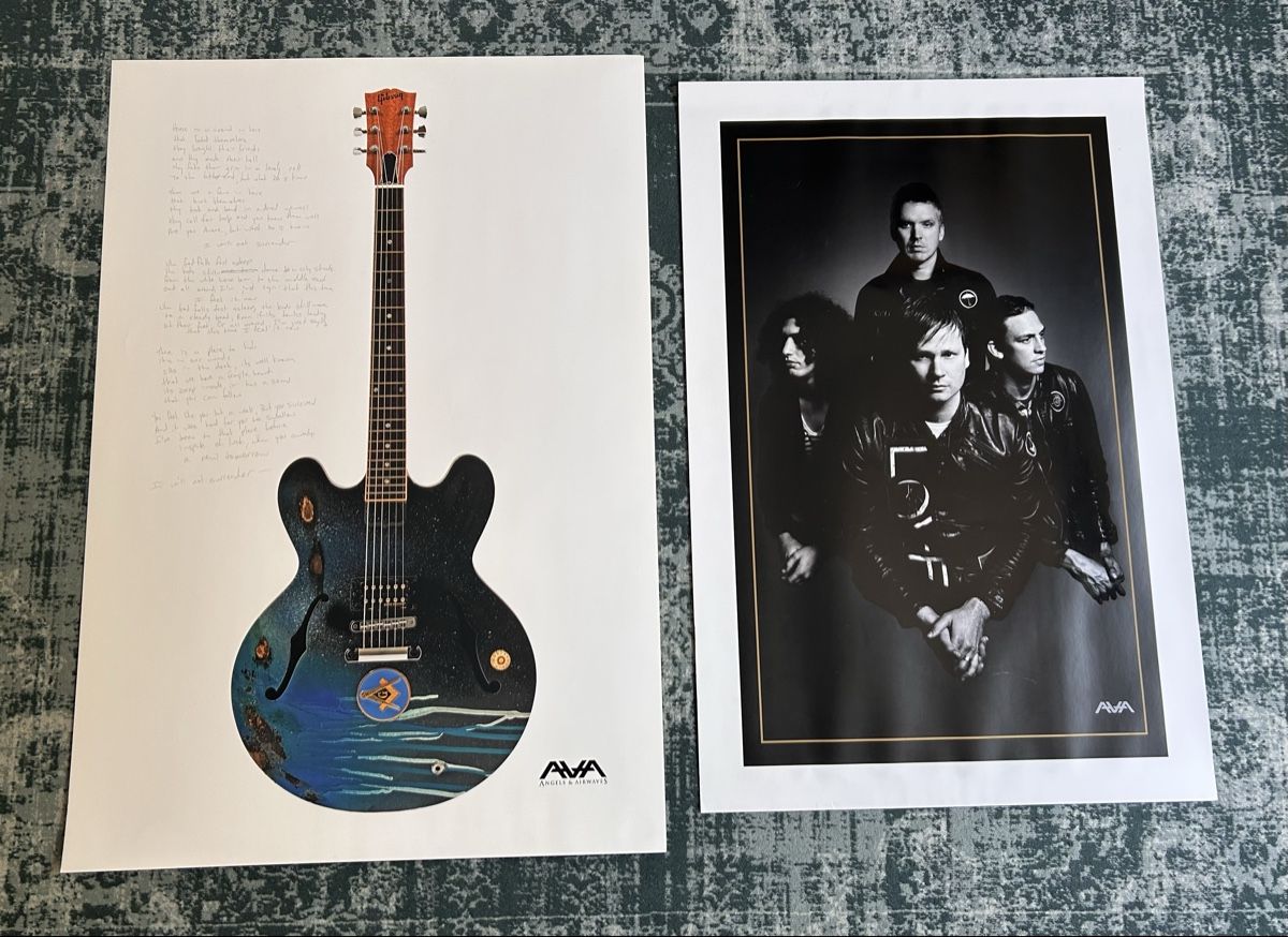 Posters & Illustrations: 2x Poster Angels & Airwaves, AVA – D'occasion à Urtenen-Schönbühl par tiptog