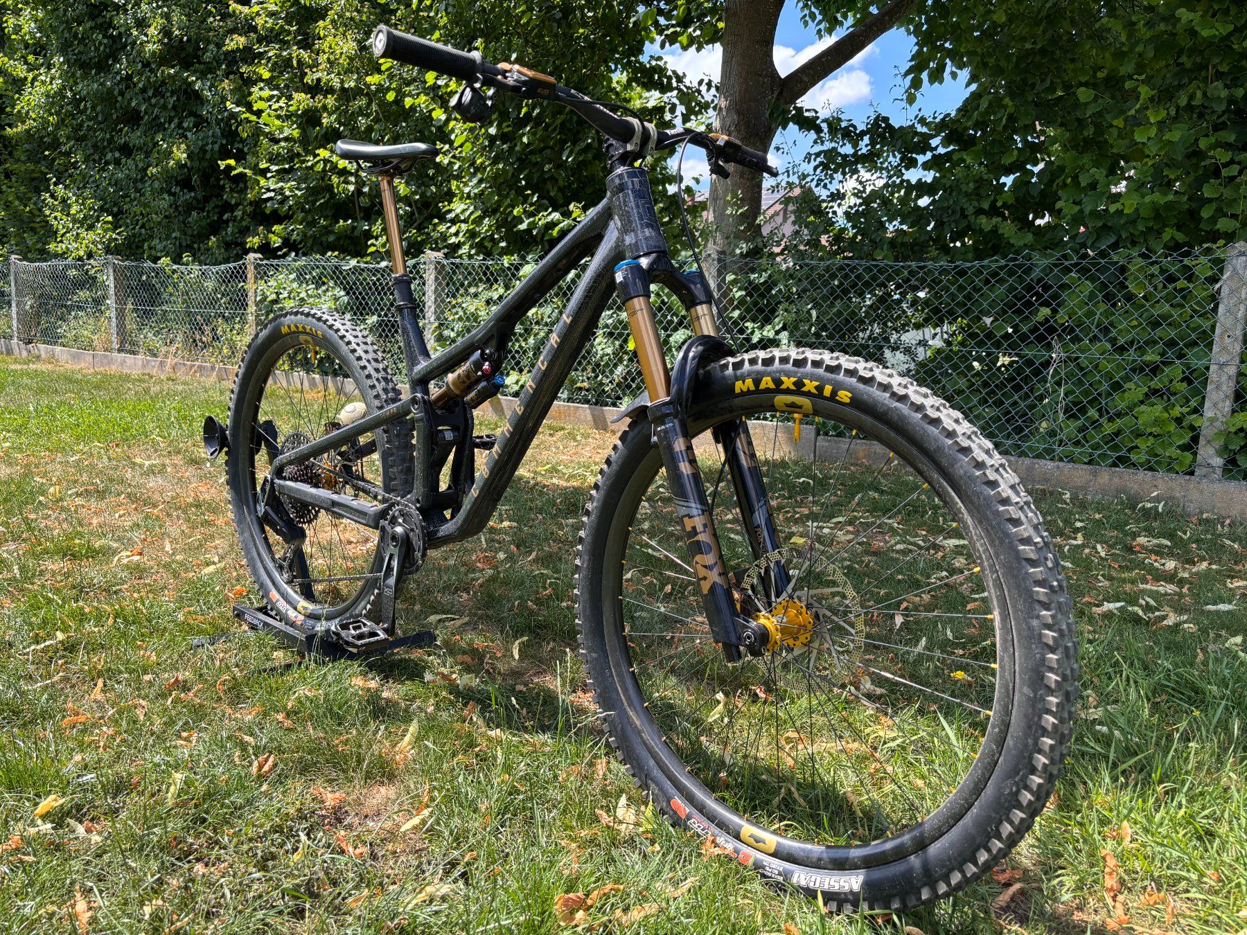Commencal Velos: COMMENCAL T.E.M.P.O. T-TYPE CRACKLED BLACK 2024 – Gebraucht aus Wichtrach von SAMeyer00 3