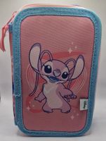 Neuwertiges Stitch-Etui, gefüllt mit Stiften!💖✨🖊️
