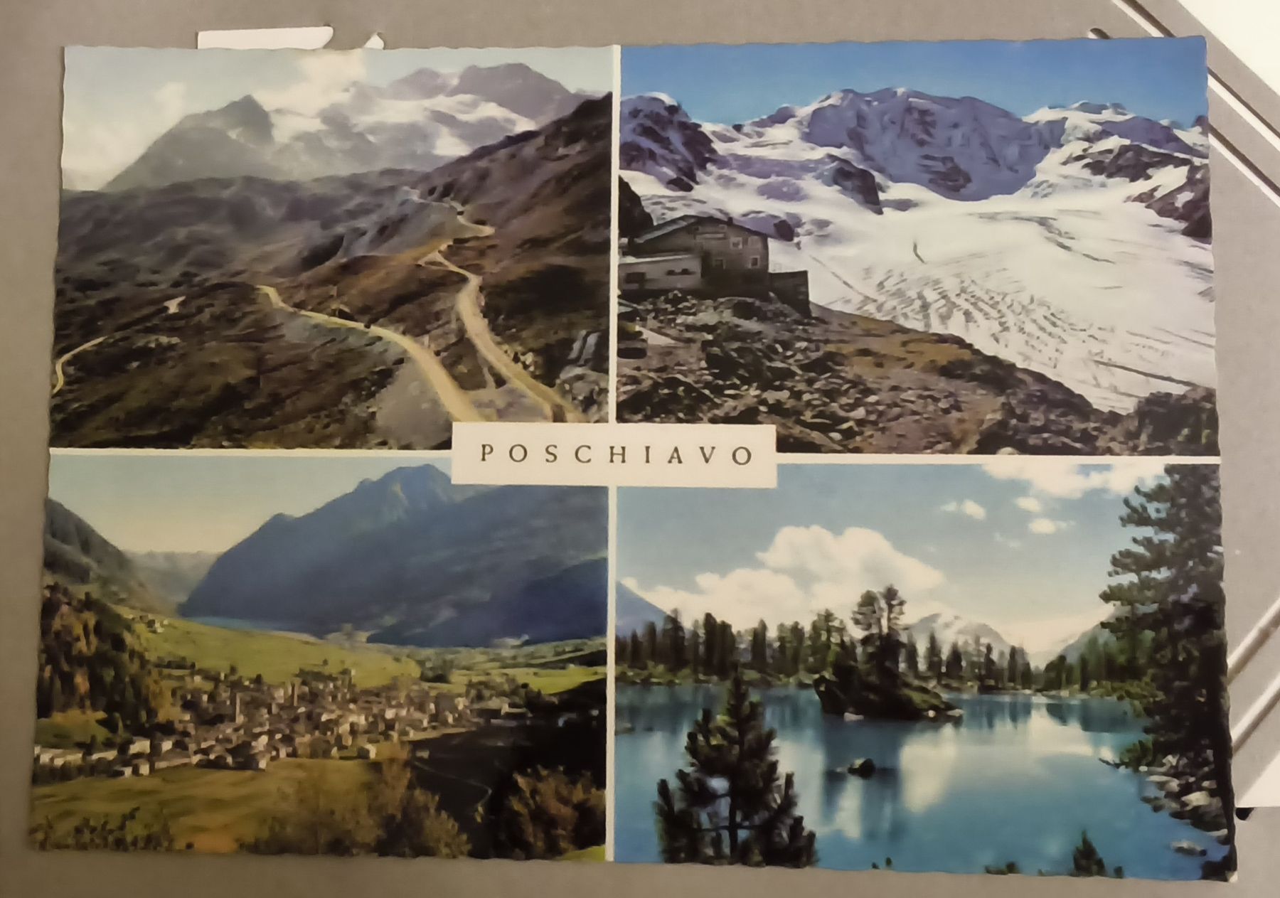 Cartoline postali: 2 Ansichtskarten Alp Grüm  – Usato da Hallau venduto da histoiremerveilleuse 1