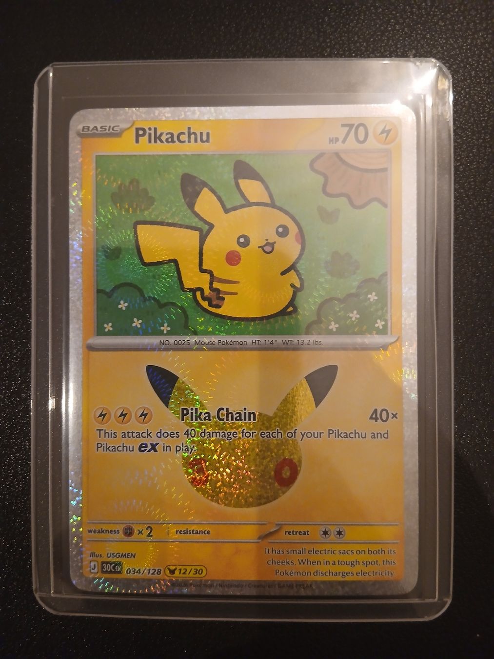 Pokémon Carte collezionabili: Pikachu Pokémon 30th Celebration – Nuovo (secondo la descrizione) da Regensdorf venduto da Baba_Basar 1