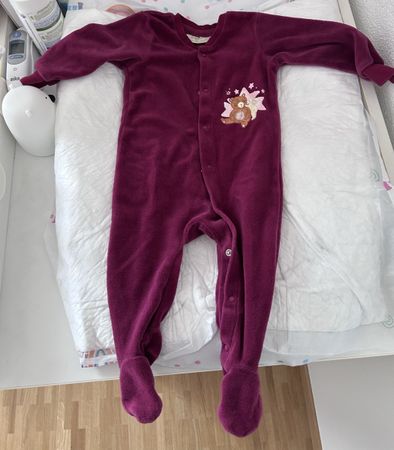 Pyjama velours taille 62/68