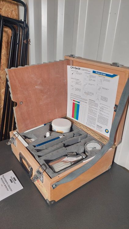 CM Gerät Tester Feuchtigkeitsmessgerät -Riedel de Haen-632 1