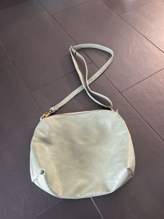 Schöne Tasche für den Sommer, Mintgrün, Leder-Optik. 49 Zeic
