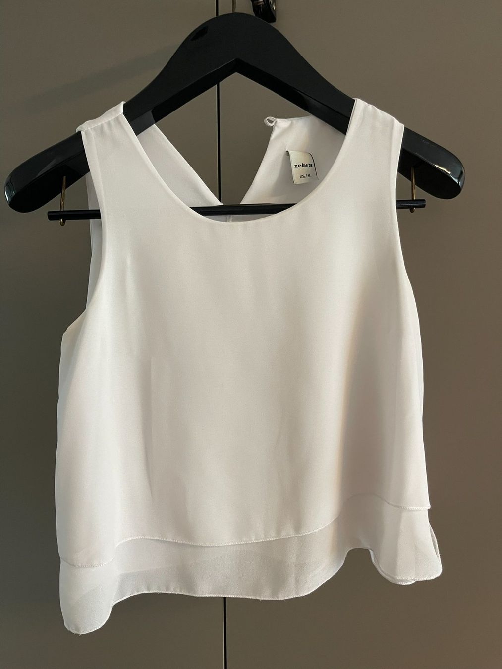 Tops: Weisses Top, Grösse XS/S – Gebraucht aus Rheineck von FGeissler