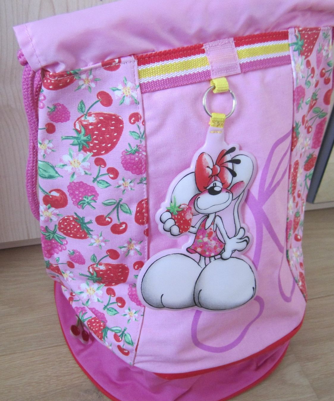 Borse: Diddl Freizeit und - oder Bade Tasche rosa 40H x25B x 20T cm – Nuovo (secondo la descrizione) da Wohlen AG venduto da salamanderspielwaren 2