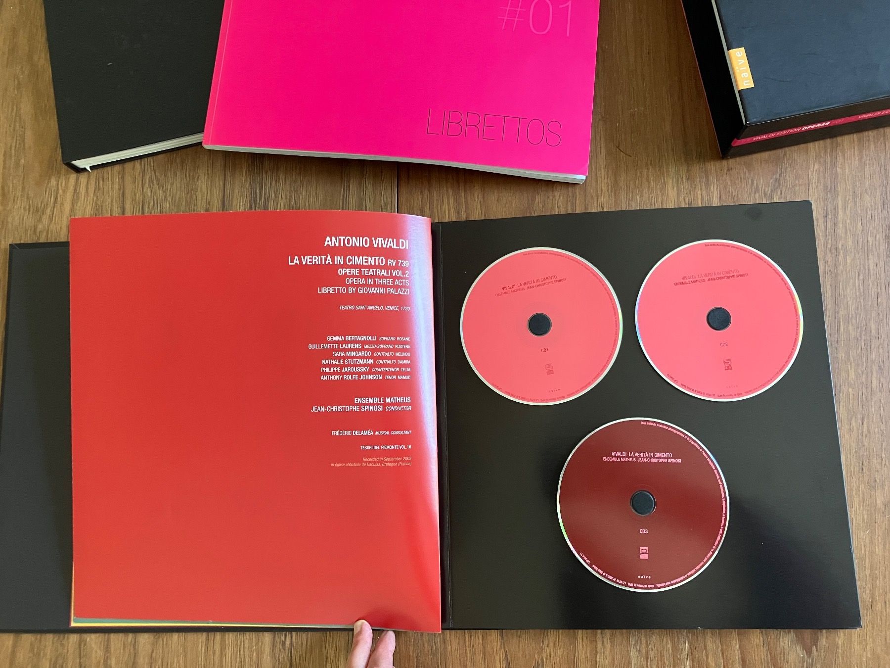 CD: Vivaldi Edition Operas – Usato da Lenzburg venduto da ann_8hmk 3