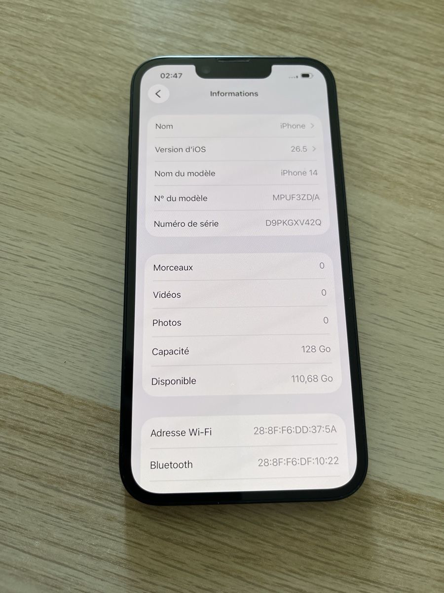 Apple Portables: IPhone 14 128gb  – D'occasion à Biel/Bienne par ML31 8