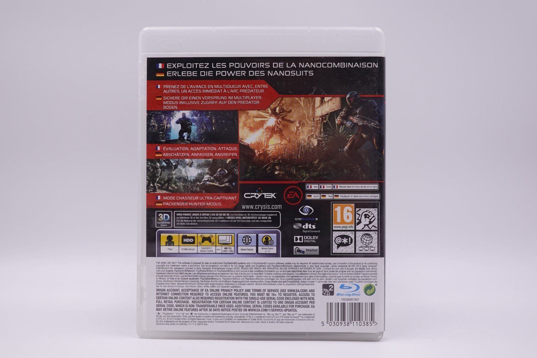 Sony Giochi: Crysis 3 (PS3) – Usato da Herisau venduto da ZelliZone 2