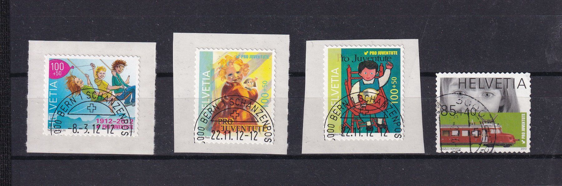 Tutti i francobolli: 2012/13 LOT oblitérés   CATALOGUE SBK – Usato da Nyon venduto da an54