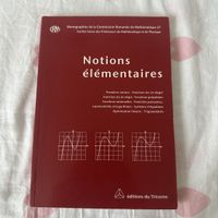 CRM 27 Notions élémentaires mathématiques 