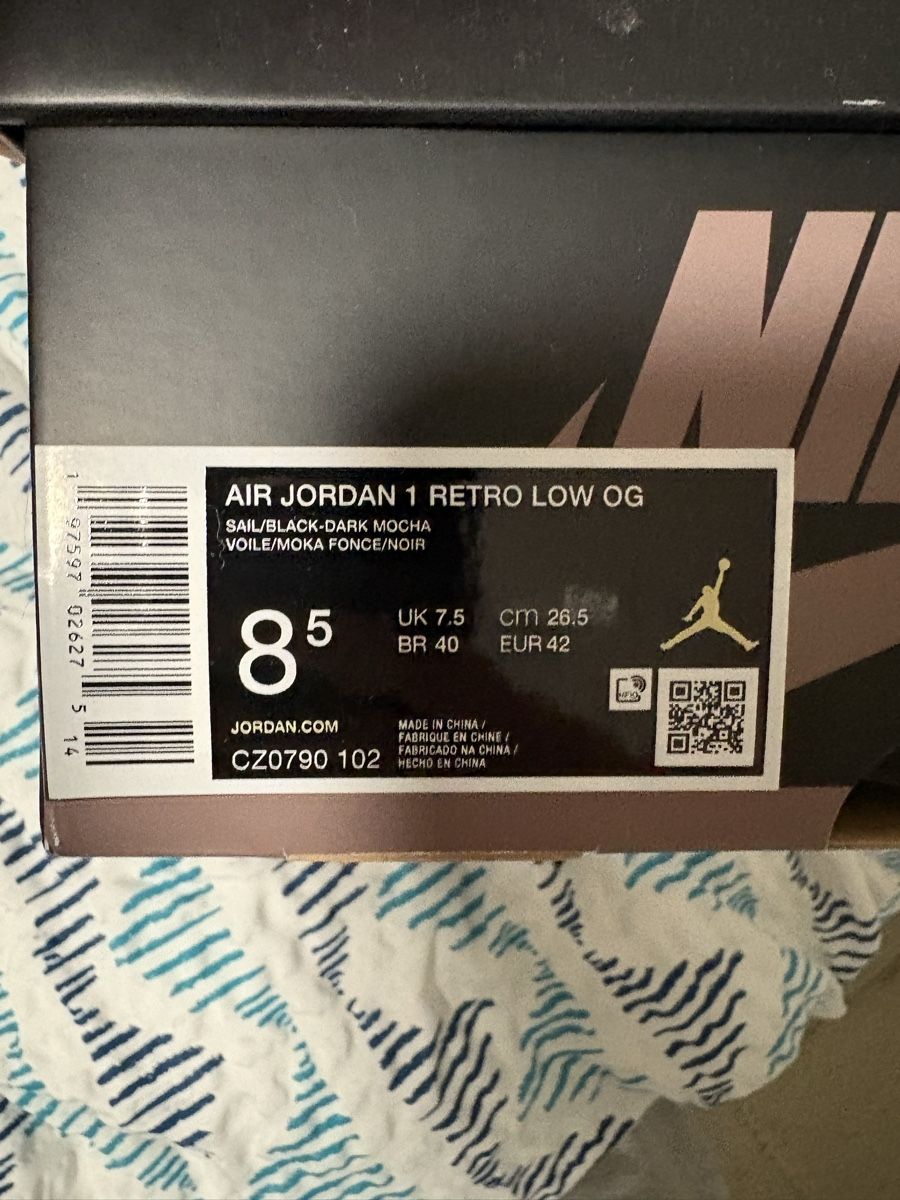 Jordan Scarpe da uomo: Air jordan 1 low dark mokka – Nuovo e nell'imballaggio originale da Basel venduto da ngo56 2