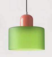 Lustre en verre nordique moderne pour chambre à coucher