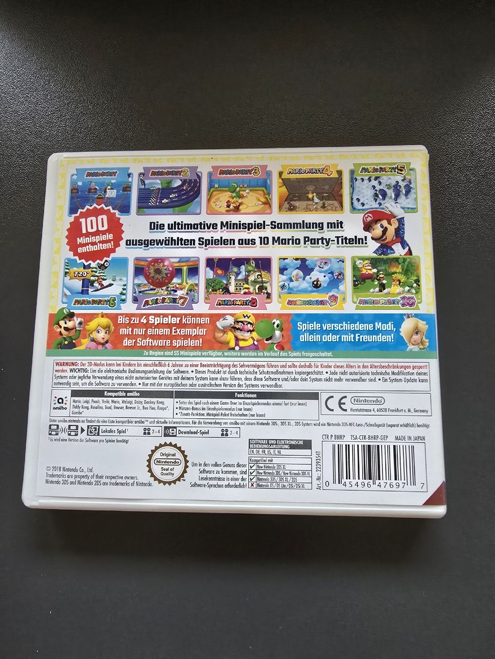 Nintendo Giochi: Mario Party The Top 100 - Nintendo 3DS – Usato da Chur venduto da 1996hiphop 1